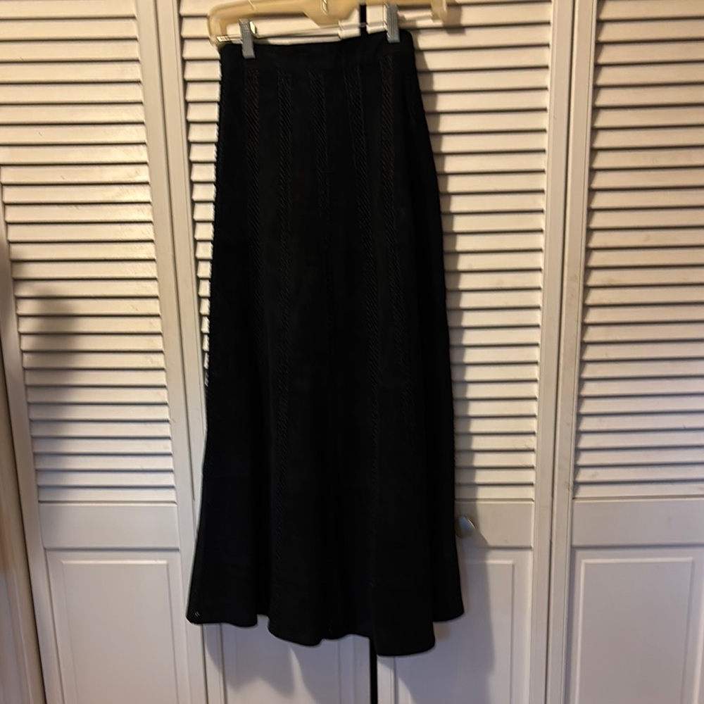 Elegant Black Maxi Skirt by Mark Alan